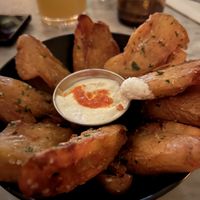 5/5 crispy potatoes  at Kindred in San Diego