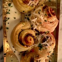 Cosmo knots  at Kindred in San Diego