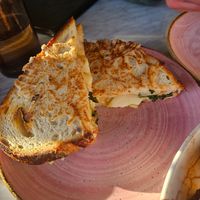 Grilled cheese at Kindred in San Diego