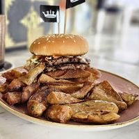 Eggroll Burger at Kindred in San Diego