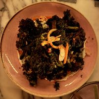 charred remainss  at Kindred in San Diego