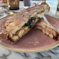 Mind Melt, tasty grill cheese!  at Kindred in San Diego