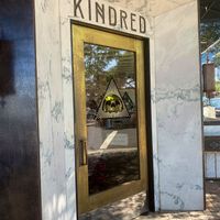 Front door  at Kindred in San Diego