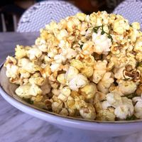 World class popcorn  at Kindred in San Diego