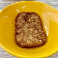 Hash brown  at Kwan Inn Vegetarian 观音斋 - Bugis in Central Singapore