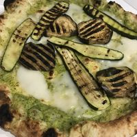 Vegana pizza at La Capannina in Turin