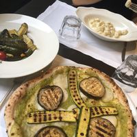 Vegana and zucchini  at La Capannina in Turin