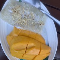 Mango sticky rice. Delicious!  at Thai Chili in Elk Grove