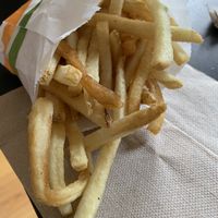 Regular Fries (just potatoes, oil and salt) at Plant Power Fast Food - Ocean Beach in San Diego