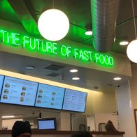 The future of fast food   at Plant Power Fast Food - Ocean Beach in San Diego