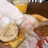 best egg sandwich on the planet  at Plant Power Fast Food - Ocean Beach in San Diego