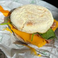 bacon egg & cheese   at Plant Power Fast Food - Ocean Beach in San Diego