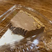 Chocolate cheesecake   at Plant Power Fast Food - Ocean Beach in San Diego
