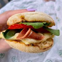 Brekkie Closeup   at Plant Power Fast Food - Ocean Beach in San Diego