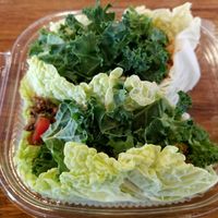 vegan raw tacos at Plant Power Fast Food - Ocean Beach in San Diego