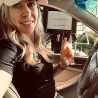 ACTUAL DRIVE-IN STYLE!! Super cool!!✨ at Plant Power Fast Food - Ocean Beach in San Diego