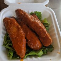 5 Buffalo wings at Plant Power Fast Food - Ocean Beach in San Diego