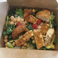 Kale 'Chicken' Ceasar at Plant Power Fast Food - Ocean Beach in San Diego