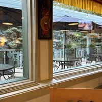 Indoor and outdoor tables   at Annapurna in Vail