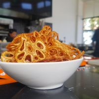 lotus chips  at Aisuru Sushi in Northbridge