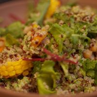 Quinoa salad at Full Of Life Organics in Toowoomba