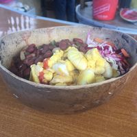 King David Small bowl was perfect for me! at King David Ital Rastaurant in Kingston