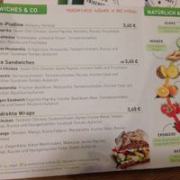 menu at Dean & David - Hunsrückenstr in Dusseldorf