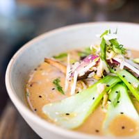 Shoyu Ramen  at Nourish Bistro in Banff
