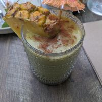 Deusa Verde - unique but not for me at Nourish Bistro in Banff