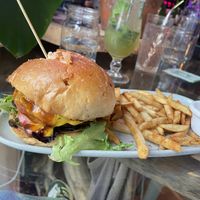 Boss bear  at Nourish Bistro in Banff