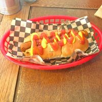 Hot dog at Vx in Bristol