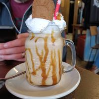 Biscoff shake at Vx in Bristol