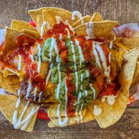 Mexican Nachos (7/10) at Vx in Bristol