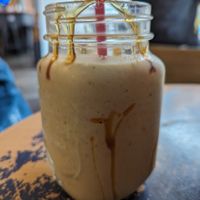 Biscoff classic milkshake at Vx in Bristol