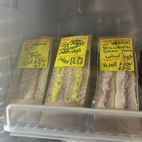 Fridge sandwiches  at Vx in Bristol