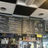 Menu  at Vx in Bristol