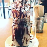 monster oreo milkshake at Vx in Bristol