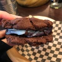 cookie sandwich was yummy at Vx in Bristol