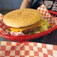 Vx burger at Vx in Bristol