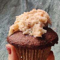 German Chocolate Style Cupcake 🤤 at Batch Cupcakery in Reno