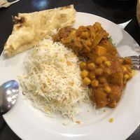 Plate full of deliciousness! (God I love food). at Muskaan K Indian Gourmet in Huntingdale