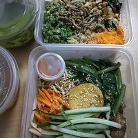 Lei Cha & "Bibimbap" (photo from Rail Mall branch) at SunnyChoice - Bukit Batok in West Singapore