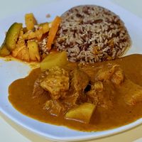 Rendang Lion's Mane Mushroom Rice at SunnyChoice - Bukit Batok in West Singapore