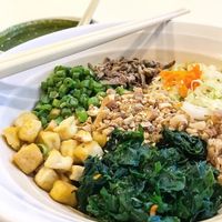 Thunder tea rice  at SunnyChoice - Bukit Batok in West Singapore