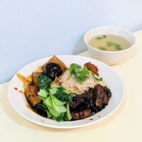 Vegan Salted Veg Lu Rou Rice at SunnyChoice - Bukit Batok in West Singapore