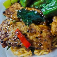 black  pepper pork slices at Fei Cui  Fancy Vegetarian Food 翡翠素食 in Central Singapore