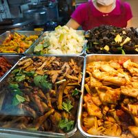 Dishes at Mi Le Vegetarian 弥乐素食 in Central Singapore