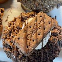 Bourbon donut   at The Bagelry  in Liverpool