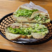 CBA (Chicken, Bacon, Avocado) at The Bagelry  in Liverpool