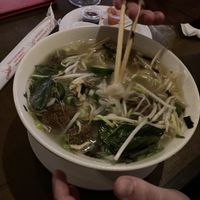Vegan beef pho  at Fusion Restaurant and Bar in Riverside